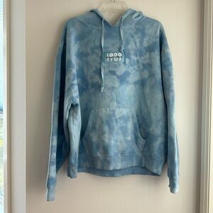 1989 hooded tie dye sweatshirt XL